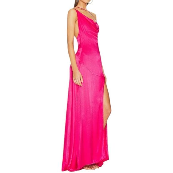 NWT ELLIATT Belmont Gown in Fuchsia - Picture 2 of 3